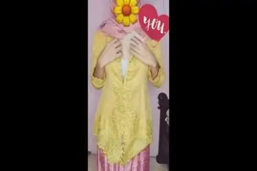 Live Ukhti Kebaya Hijab Pink Menggoda Lumer Viral Baru